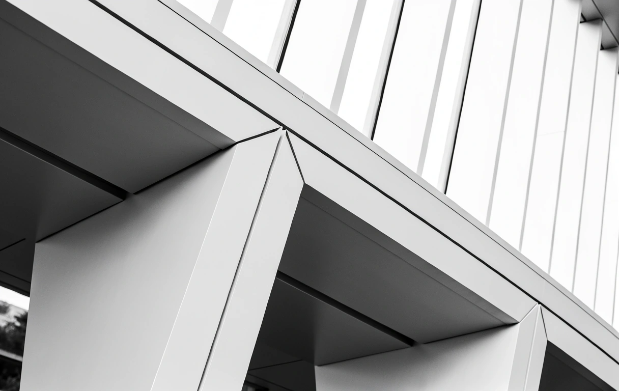 Modern geometric architecture